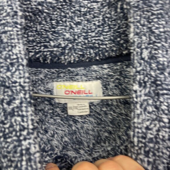 Y2K O’Neill Women’s XXL Sherpa Chunky Polar Fleece Jacket Shawl Neck Ski Winter - Picture 6 of 14